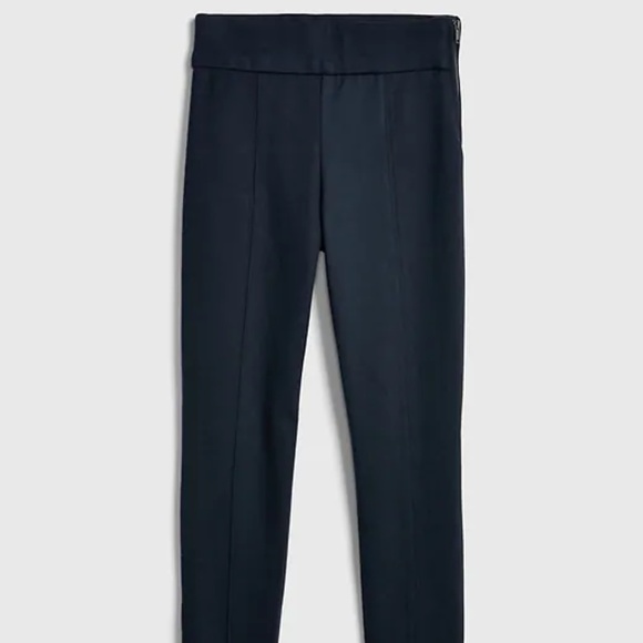 Gap Side-Zip Ponte Legging size S Charcoal Heather - Picture 5 of 8